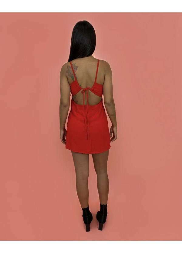 Closet Rc - Vestido Elisângela Vermelho 5