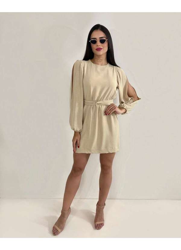 Closet Rc - Vestido Eloá Nude 2