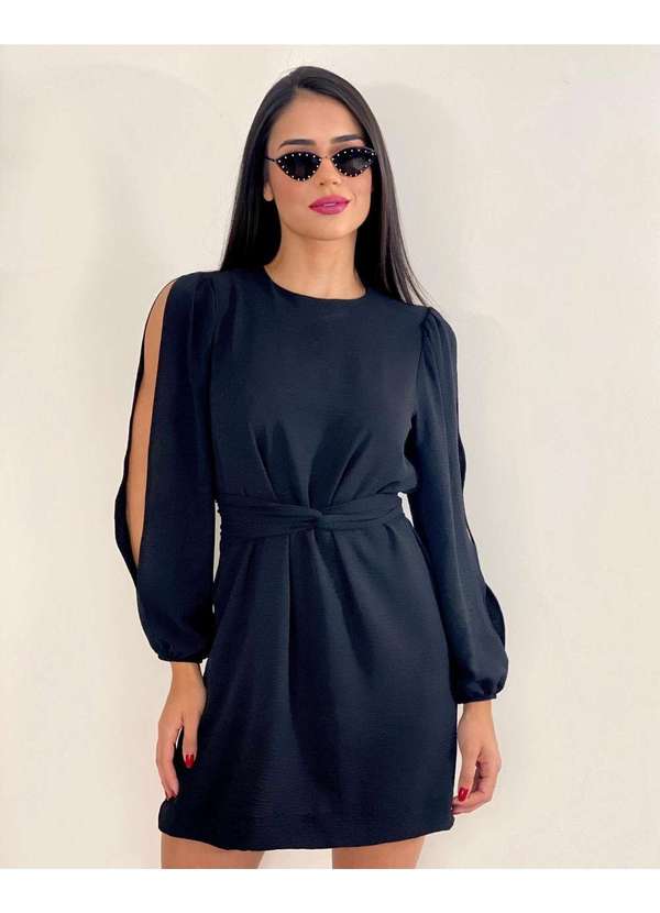 Closet Rc - Vestido Eloá Preto