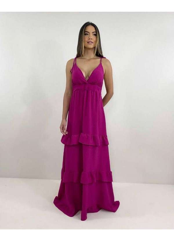 Closet Rc - Vestido Elsa Rosa 4