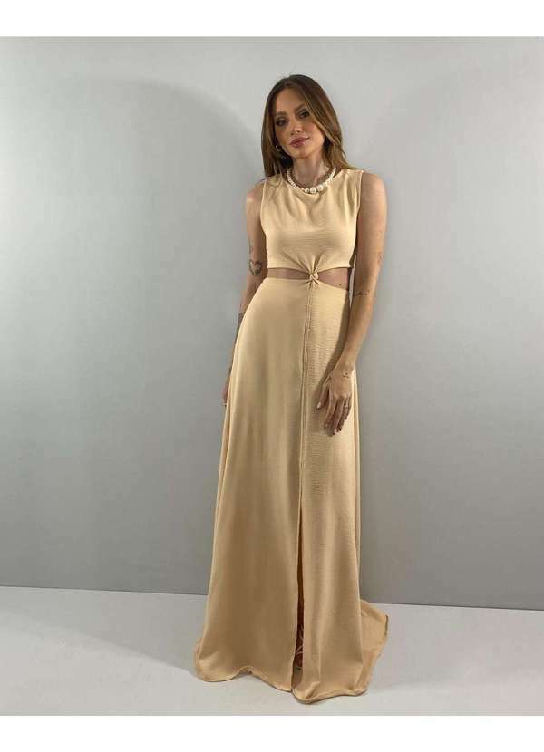 Closet Rc - Vestido Emma Nude
