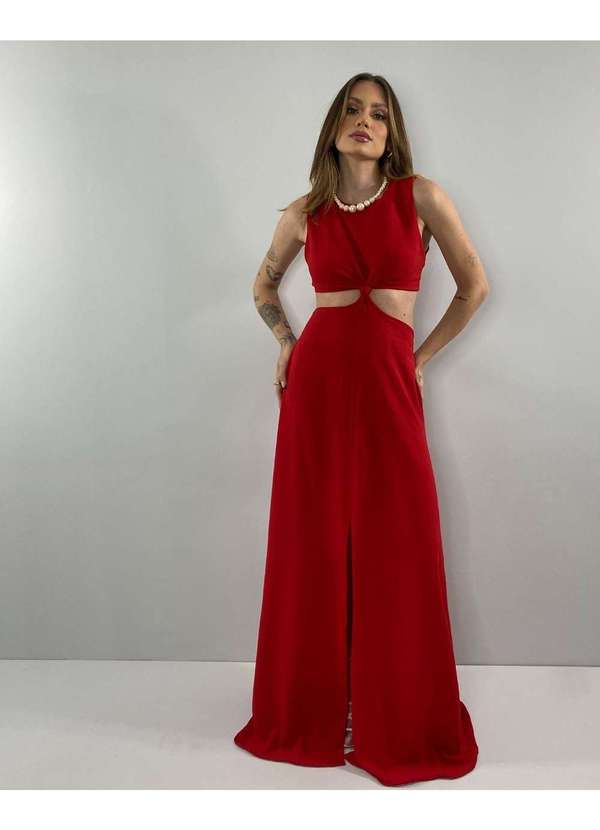 Closet Rc - Vestido Emma Vermelho 2