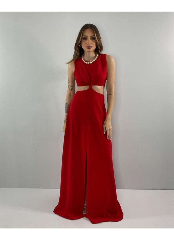 Closet Rc - Vestido Emma Vermelho 4