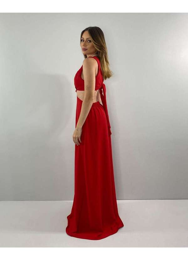 Closet Rc - Vestido Emma Vermelho 5