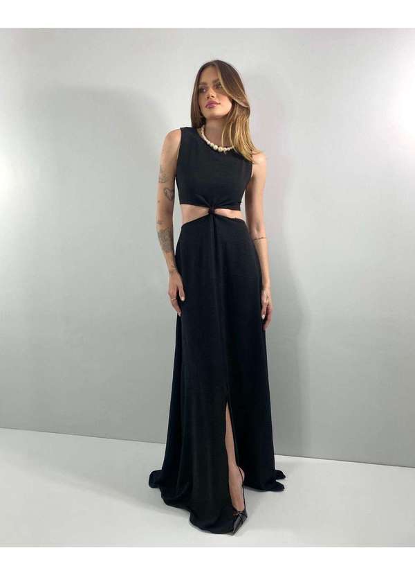 Closet Rc - Vestido Emma Preto