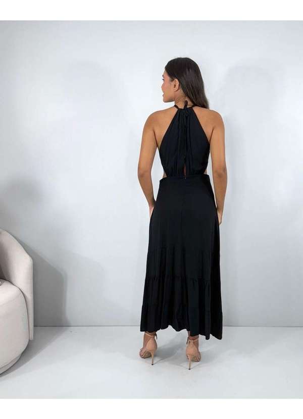 Closet Rc - Vestido Estefane Preto 5
