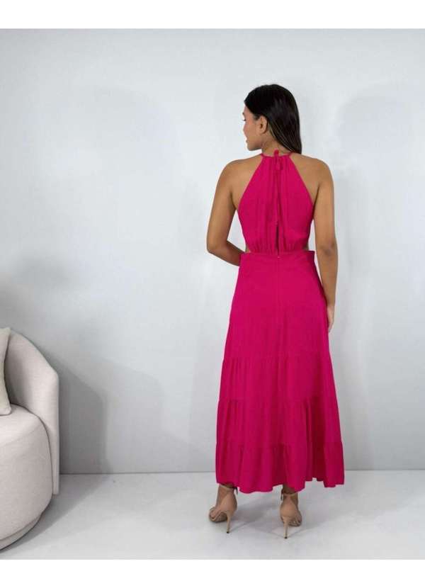 Closet Rc - Vestido Estefane Rosa 6