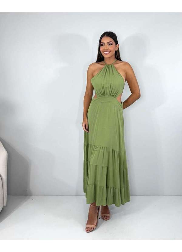 Closet Rc - Vestido Estefane Verde
