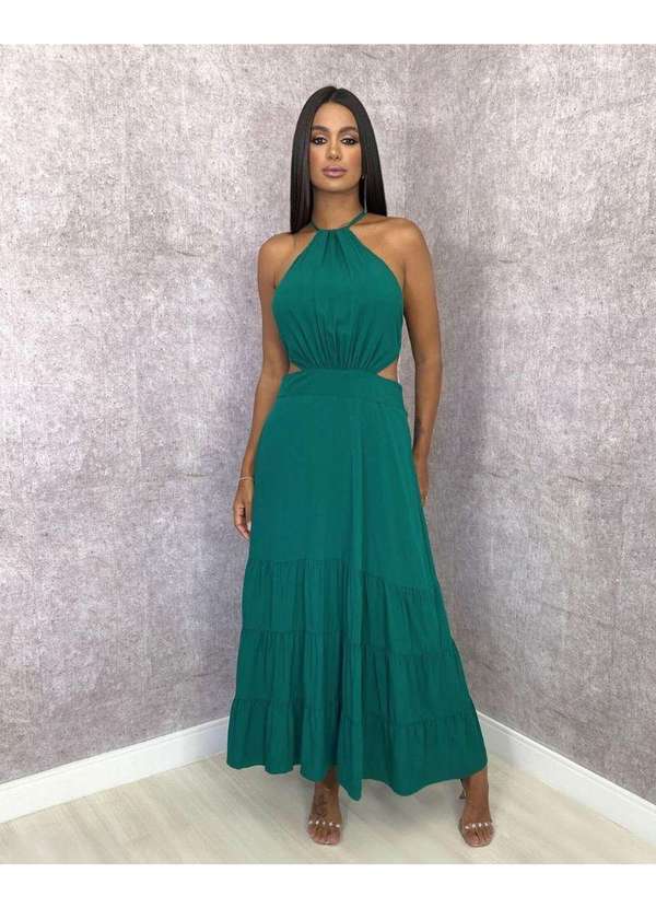 Closet Rc - Vestido Estefane Verde