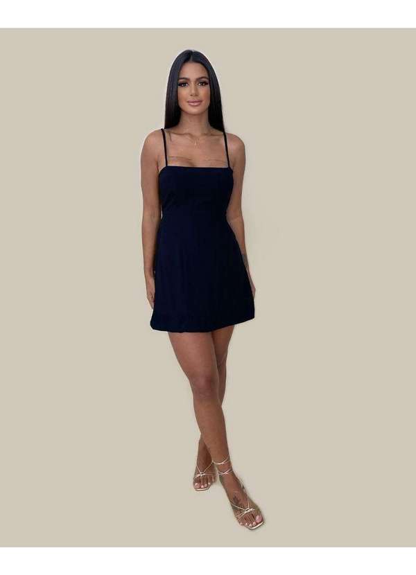 Closet Rc - Vestido Estela Preto 5
