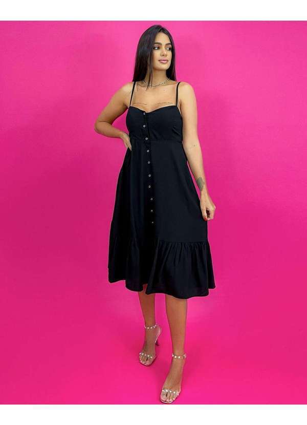 Closet Rc - Vestido Evelyn Preto