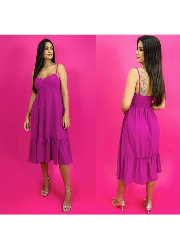 Closet Rc - Vestido Evelyn Rosa 2