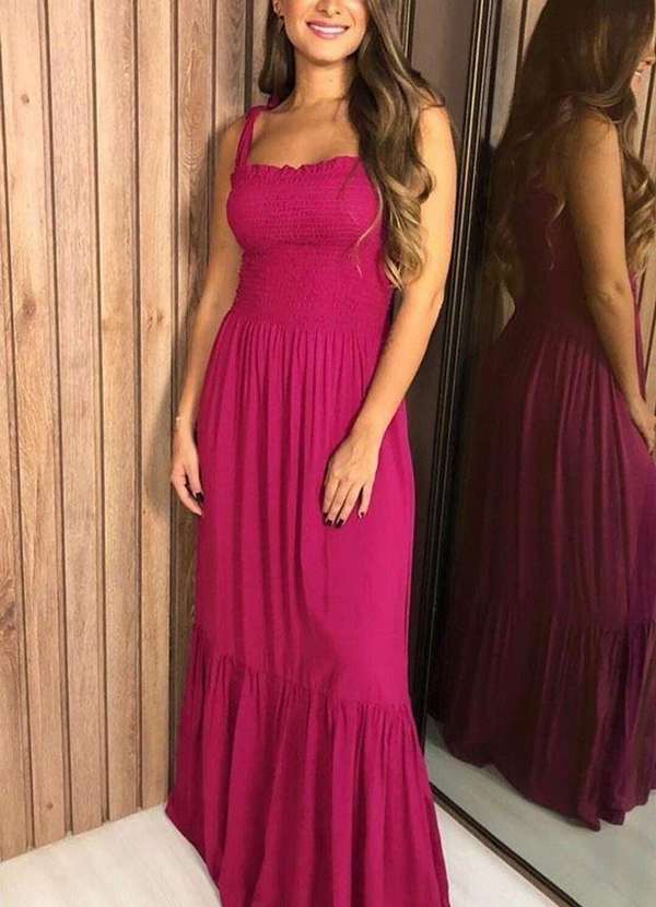 Closet Rc - Vestido Gabriela Rosa