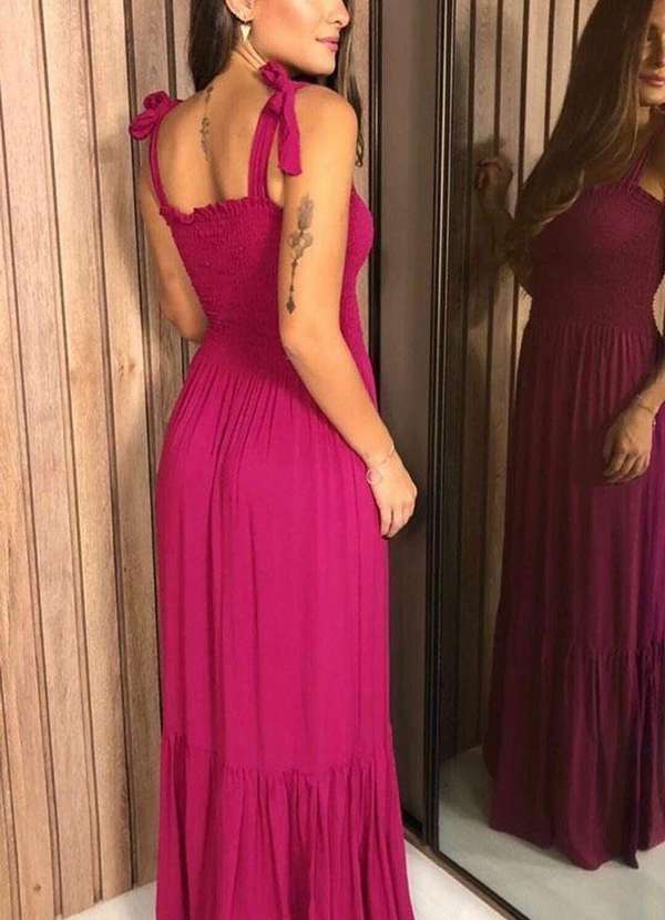 Closet Rc - Vestido Gabriela Rosa 2