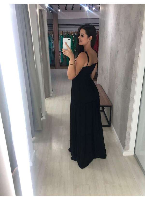 Closet Rc - Vestido Gabriela Preto 2