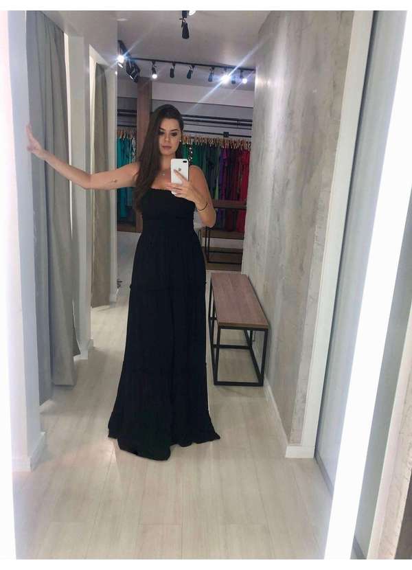 Closet Rc - Vestido Gabriela Preto 4