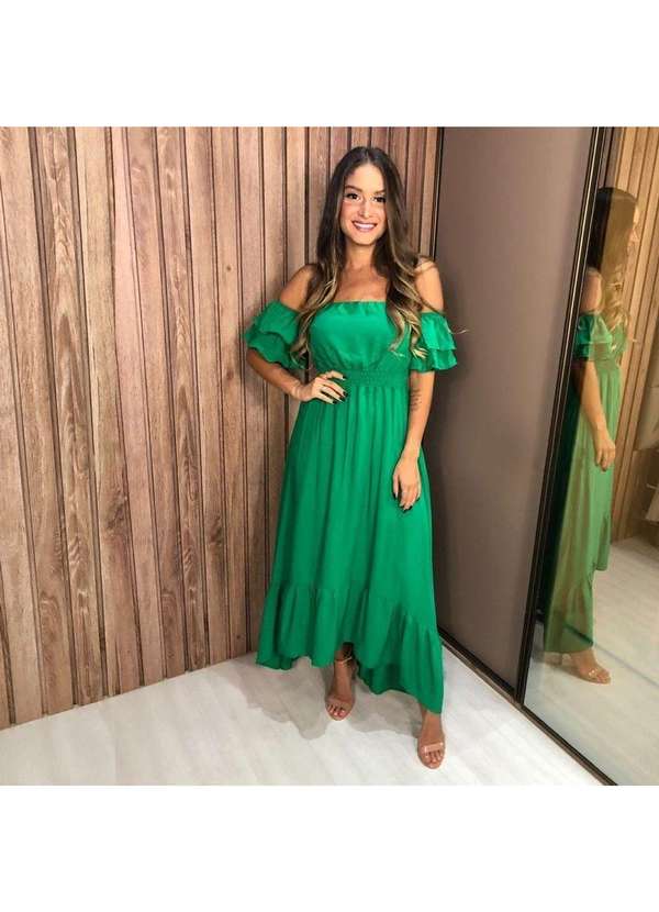Closet Rc - Vestido Gisele Verde