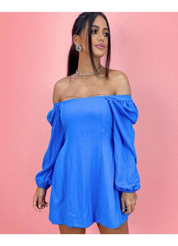 Closet Rc - Vestido Graziele Azul