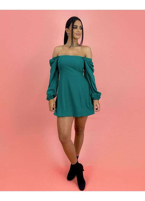 Closet Rc - Vestido Graziele Verde