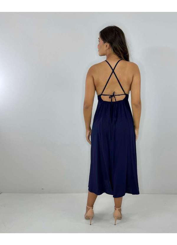 Closet Rc - Vestido Heloína Azul 4