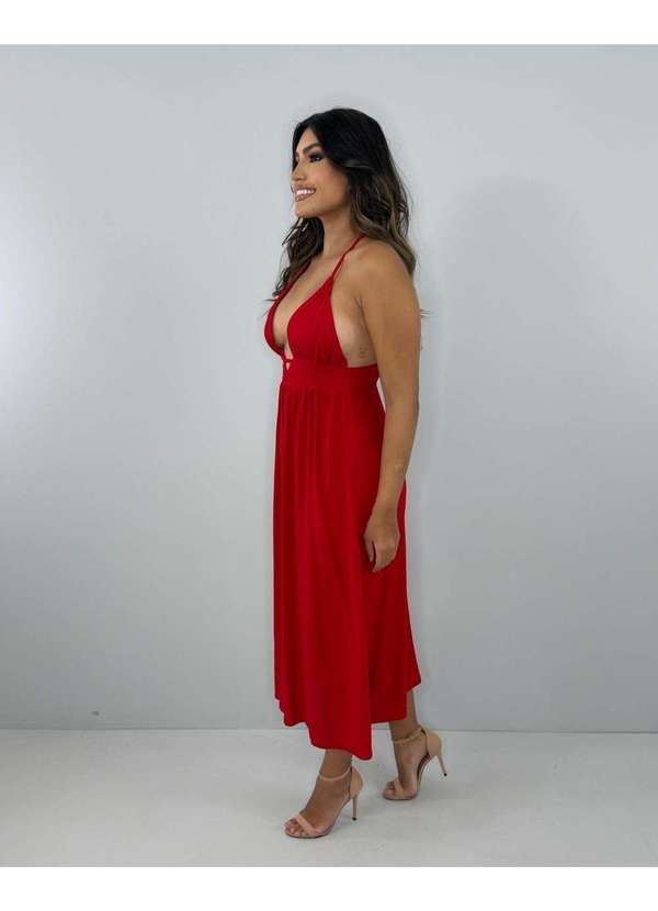Closet Rc - Vestido Heloína Vermelho 2