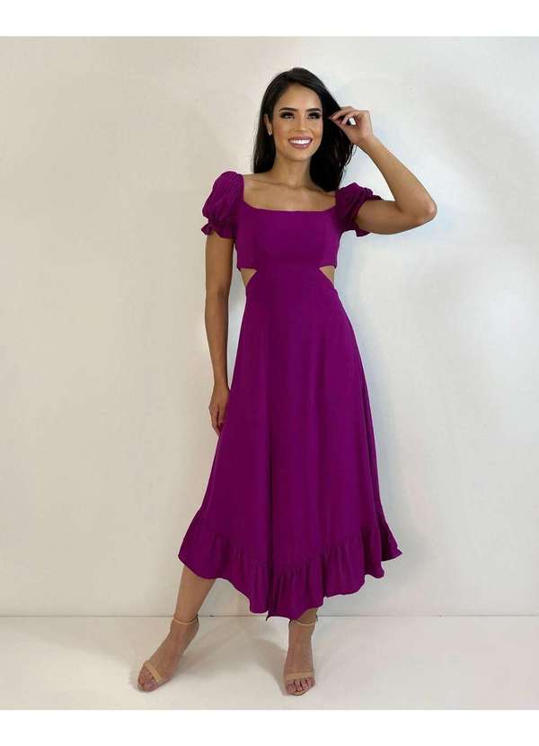 Closet Rc - Vestido Jasmin Roxo