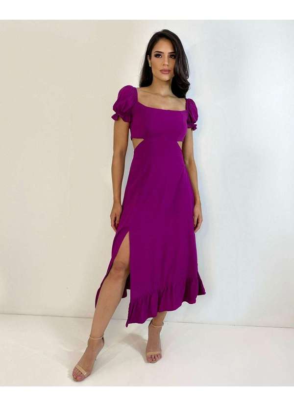 Closet Rc - Vestido Jasmin Roxo 2