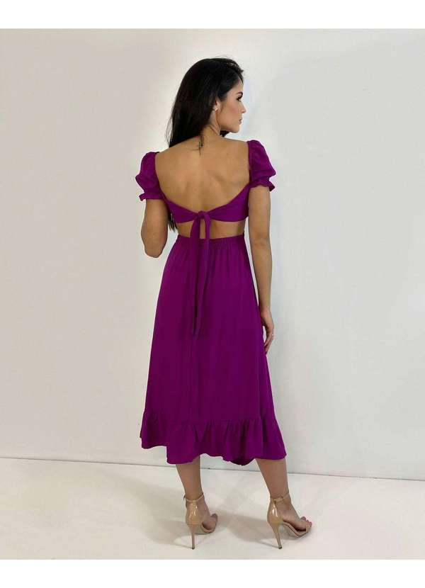 Closet Rc - Vestido Jasmin Roxo 4