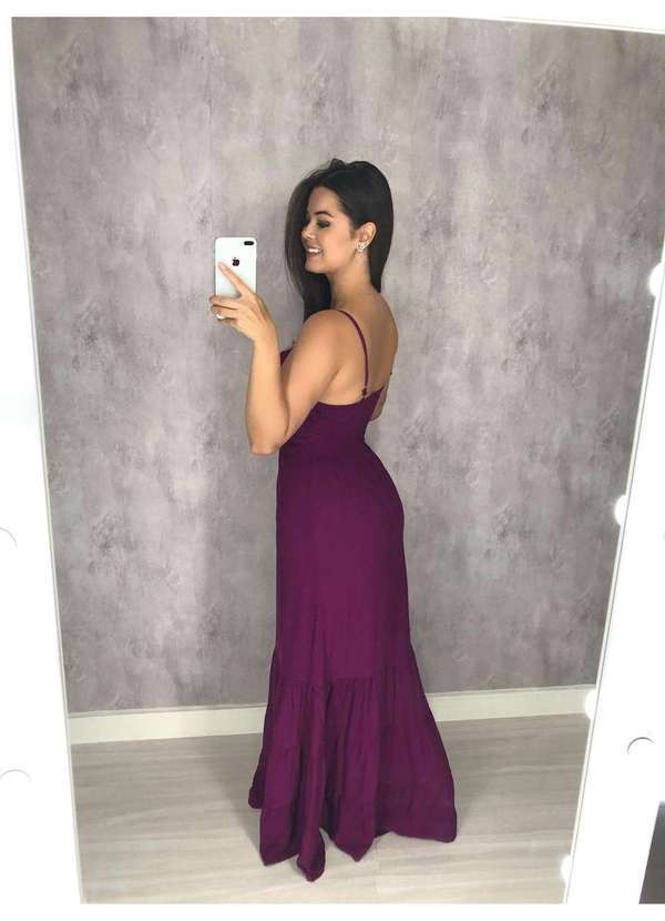 Closet Rc - Vestido Jéssica Longo Rosa 2