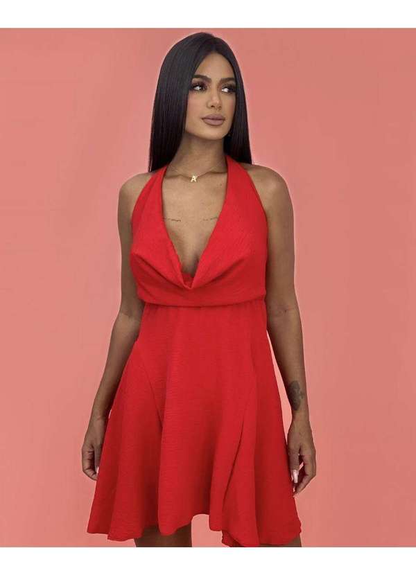 Closet Rc - Vestido Josy Vermelho