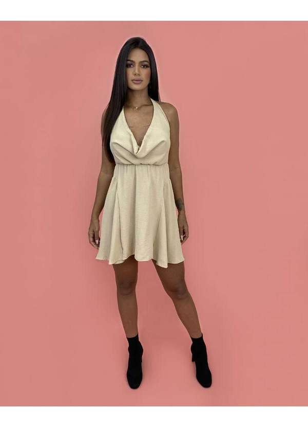 Closet Rc - Vestido Josy Nude