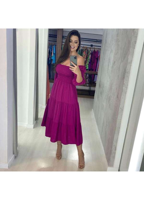 Closet Rc - Vestido Juliana Rosa 4