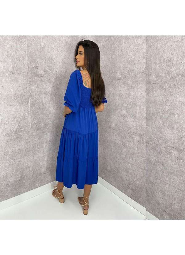 Closet Rc - Vestido Juliana Azul 4