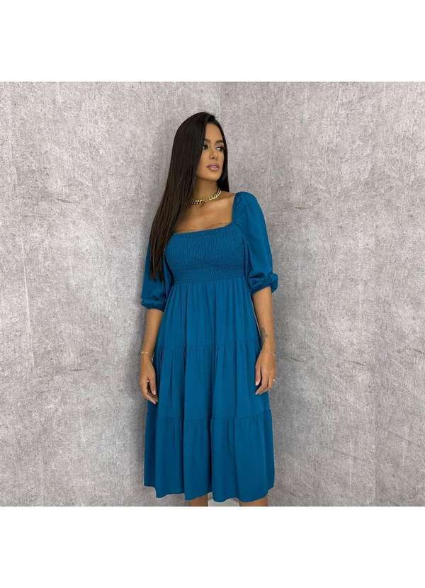Closet Rc - Vestido Juliana Azul