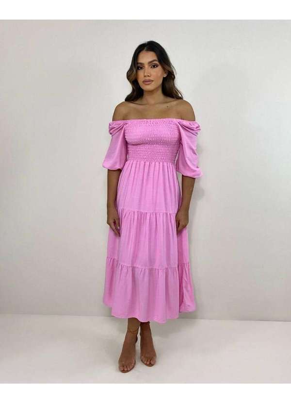 Closet Rc - Vestido Juliana Rosa