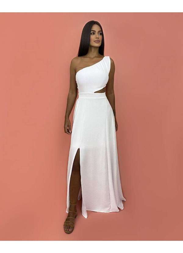 Closet Rc - Vestido Karen Branco 2