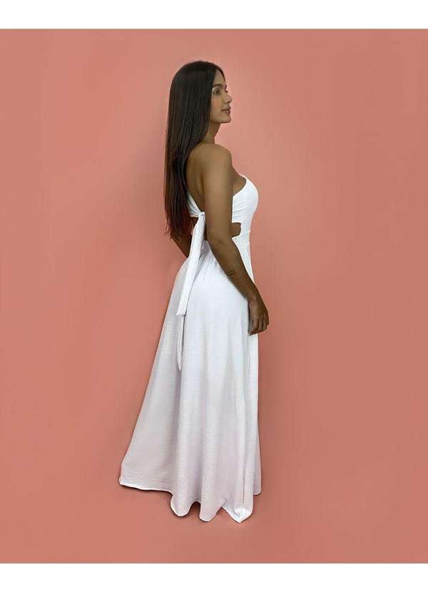 Closet Rc - Vestido Karen Branco 5