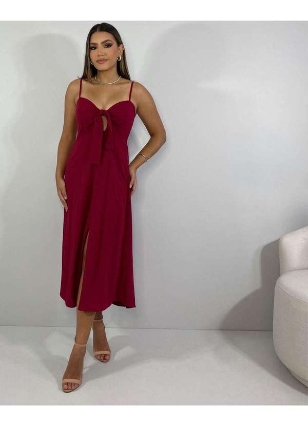 Closet Rc - Vestido Karita Vermelho 2