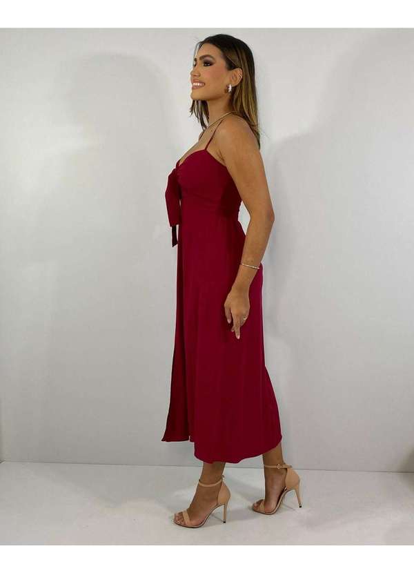 Closet Rc - Vestido Karita Vermelho 4