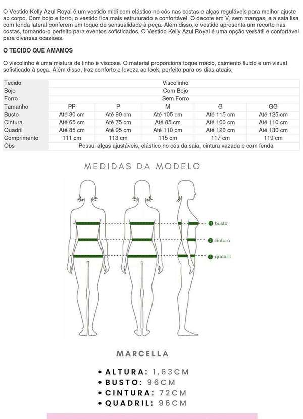 Closet Rc - Vestido Kelly Azul 3