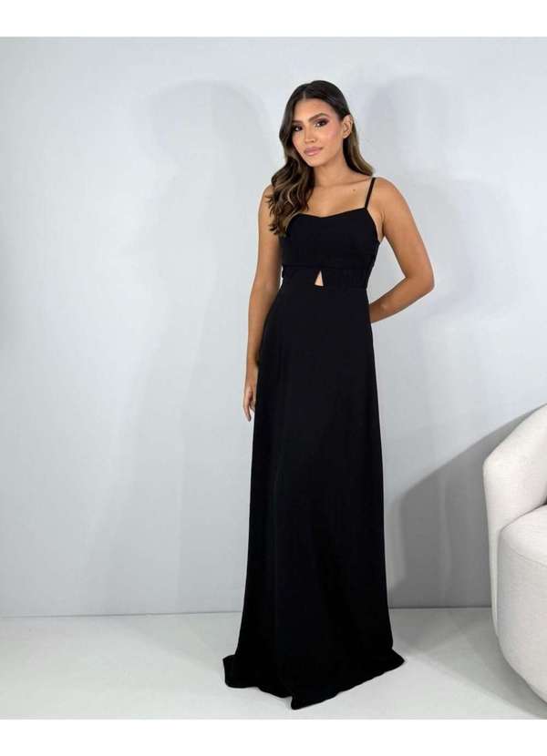 Closet Rc - Vestido Lanna Preto