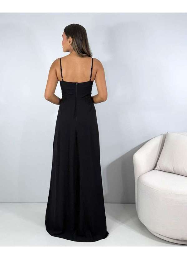 Closet Rc - Vestido Lanna Preto 6