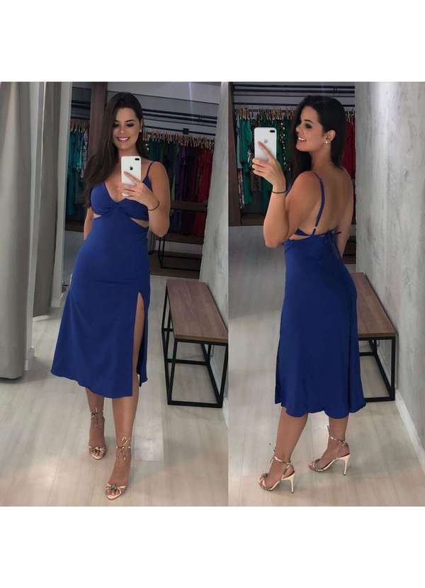 Closet Rc - Vestido Lara Azul