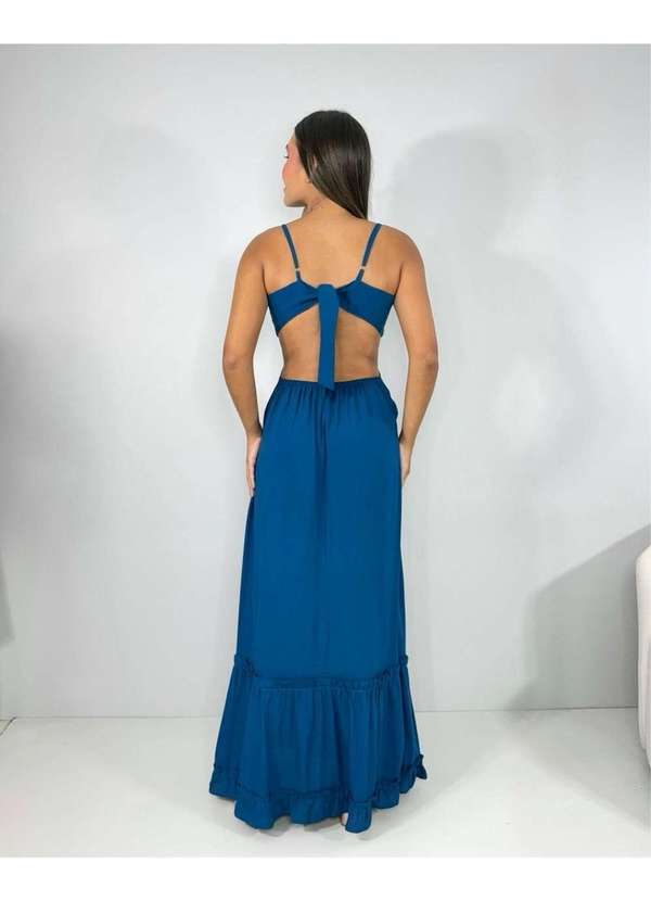 Closet Rc - Vestido Launa Azul 4
