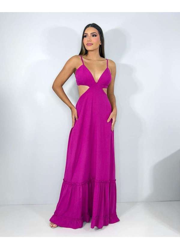 Closet Rc - Vestido Launa Rosa