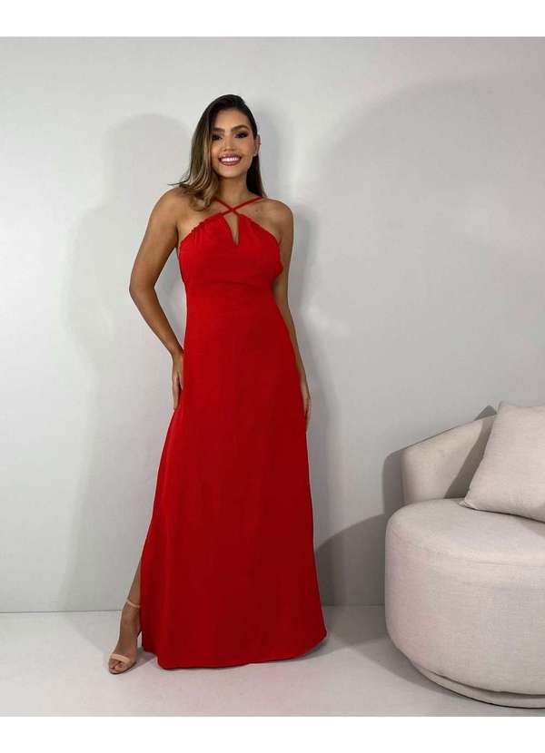 Closet Rc - Vestido Lee Vermelho
