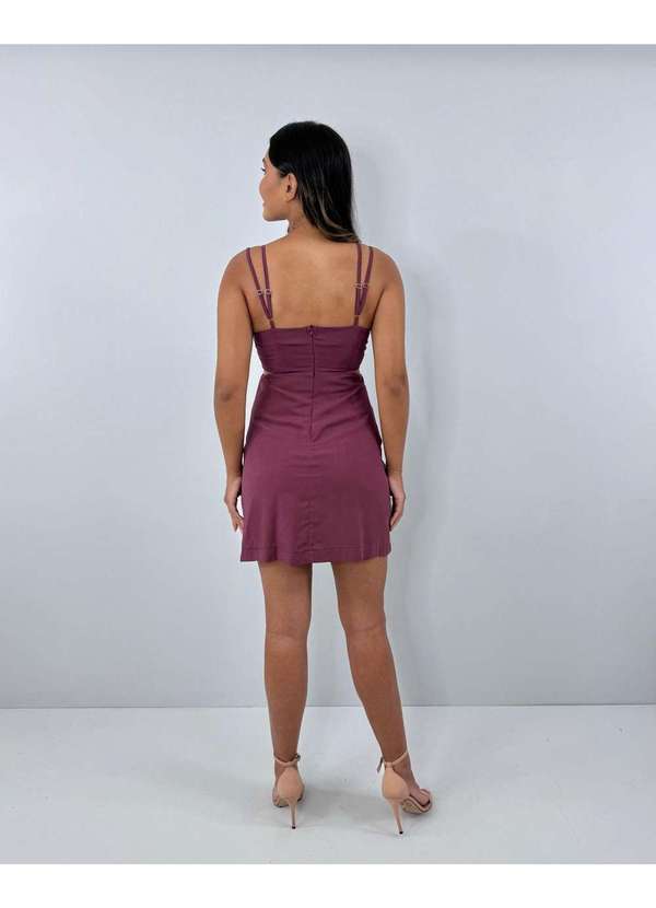 Closet Rc - Vestido Leslie Marrom 5