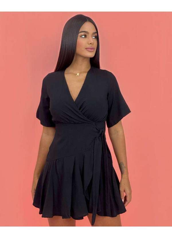 Closet Rc - Vestido Lidiane Preto