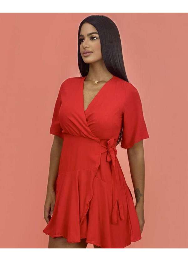 Closet Rc - Vestido Lidiane Vermelho