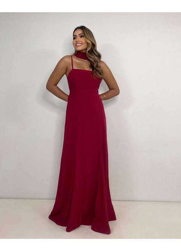 Closet Rc - Vestido Lina Vermelho